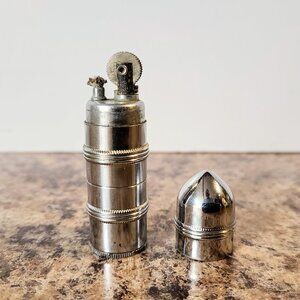 1930s Kaschie Bullet Trench Lighter, Made In Canada, In Working Condition